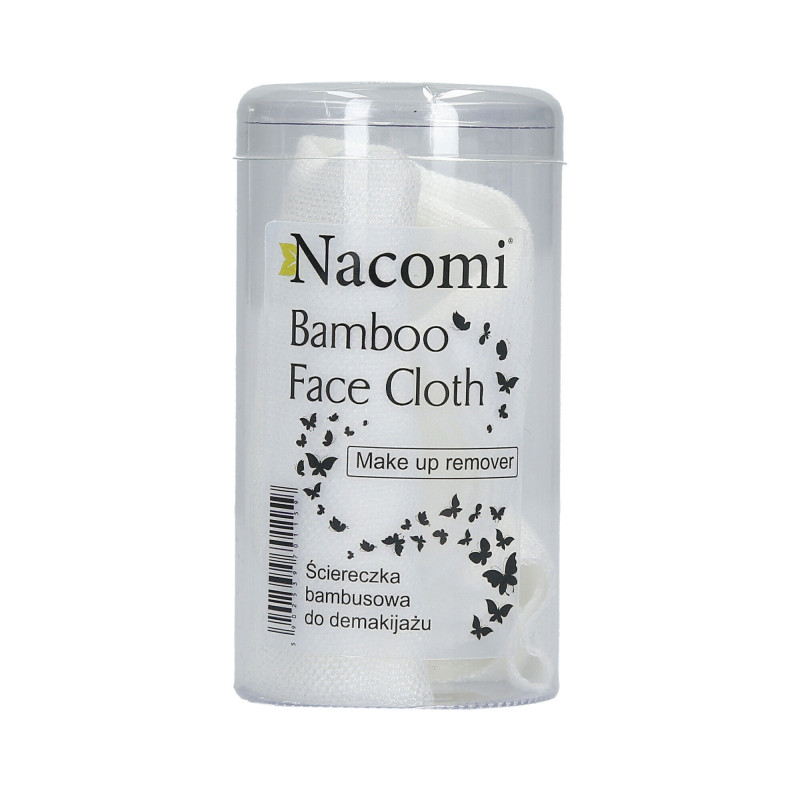 NACOMI Bamboo Face Cloth Бамбукова кърпа за премахване на грим