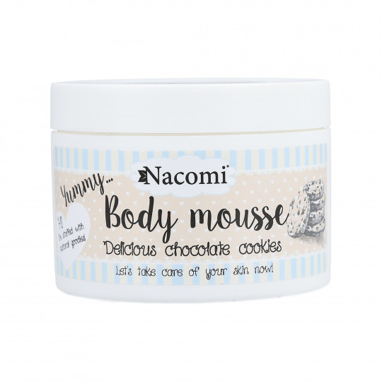 NACOMI Delicious chocolate cookies body mousse 180g 