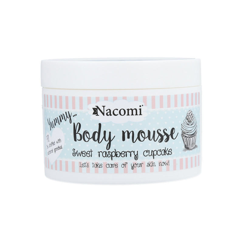 NACOMI Sweet raspberry cupcake body mousse 180g 