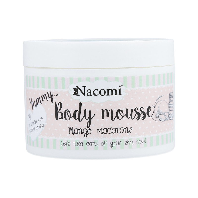 NACOMI Yummy… Body Mousse – Mousse amincissante corps mangue 180ml
