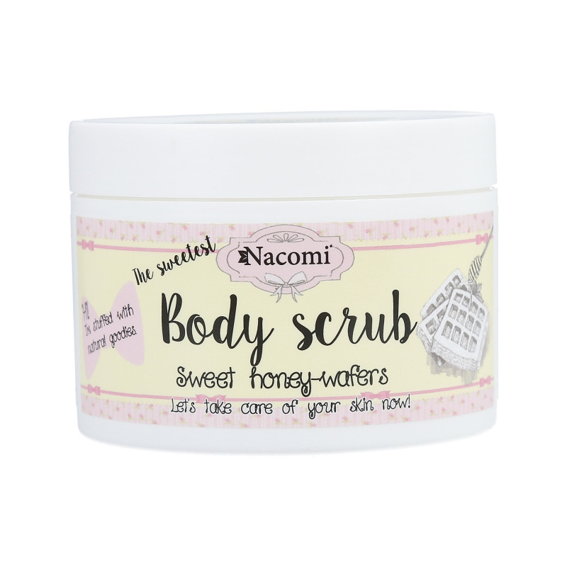 NACOMI The Sweetest Body Scrub – Gommage corps miel/lait 200g