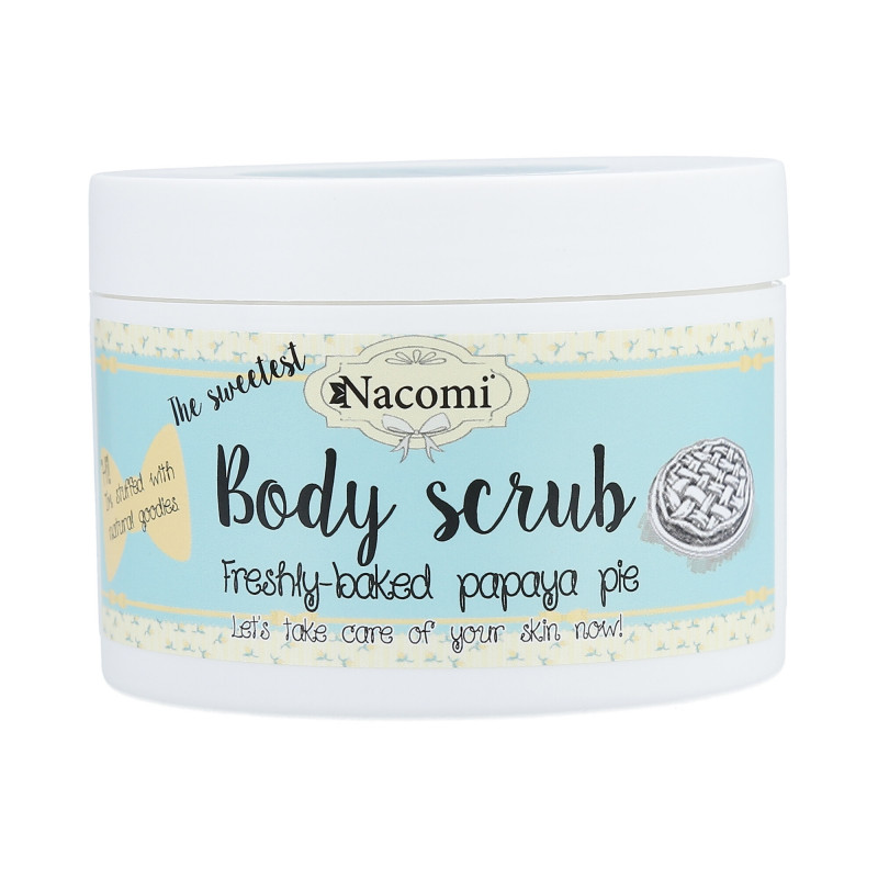 NACOMI Freshly-baked papaya pie body scrub 200g 