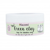 NACOMI Green Clay Glinka zielona – normalizująca maska do twarzy i ciała 65g
