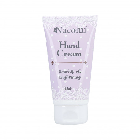 NACOMI Brightening hand cream with rosehip oil 85ml 