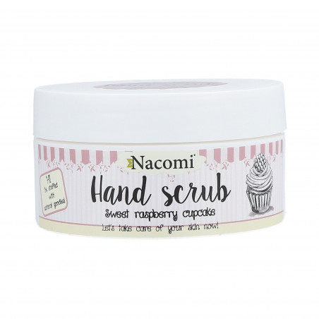 NACOMI Hand Scrub Sweet raspberry cupcake 125g 