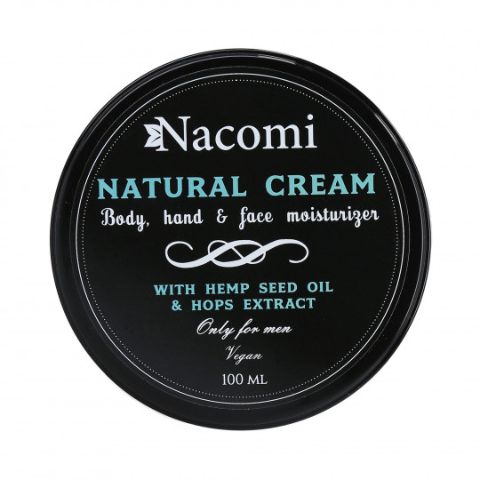 NACOMI ONLY FOR MEN Crema para rostro, manos y cuerpo 100ml