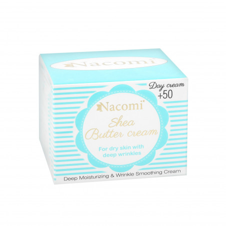 NACOMI Shea butter day cream 50+ 50ml 