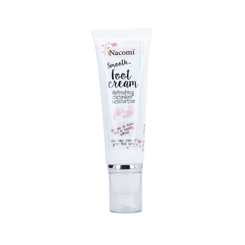 NACOMI Refreshing cucumber foot cream 85ml 