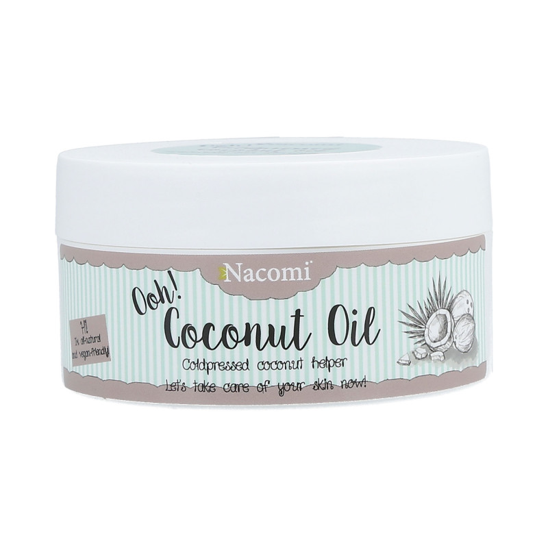 NACOMI Unrefined cold pressed coconut oil 100ml 