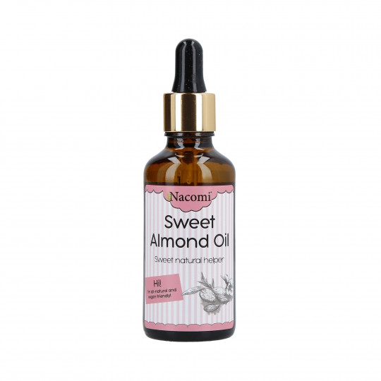 NACOMI Ooh… Sweet Almond Oil – Huile amande douce peau et cheveux 50ml