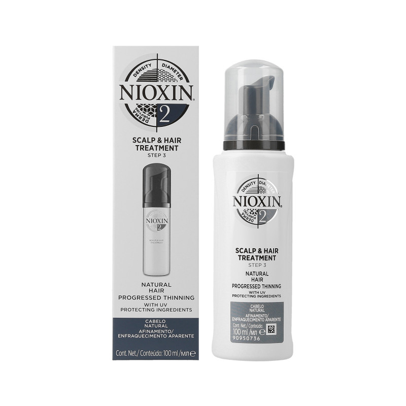 NIOXIN 3D CARE SYSTEM 2 Scalp Treatment Kuracja zagęszczająca włosy 100ml