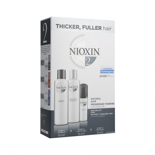 NIOXIN 3D CARE SYSTEM 2 Set šampón 150ml + kondicionér 150ml + kúra 40ml