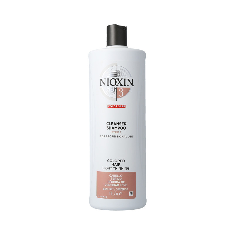 NIOXIN 3D CARE SYSTEM 3 Cleanser Szampon oczyszczający 1000ml