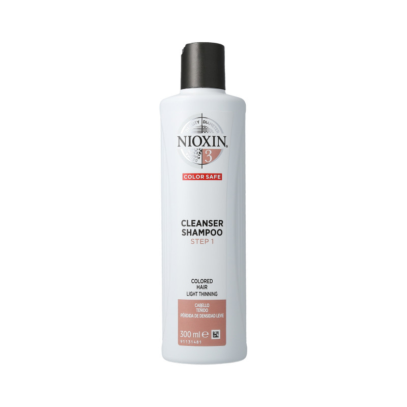 NIOXIN 3D CARE SYSTEM 3 Cleanser Shampoo de limpeza 300ml