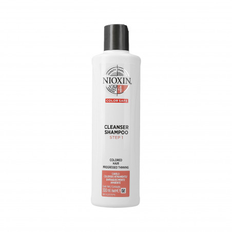 NIOXIN 3D CARE SYSTEM 4 Cleanser Shampoo detergente 300ml