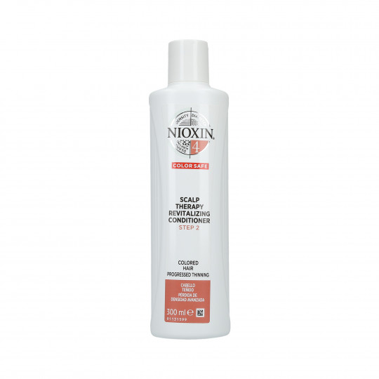 NIOXIN 3D CARE SYSTEM 4 Condicionador Revitalizante para Terapia do Couro Cabeludo 300ml