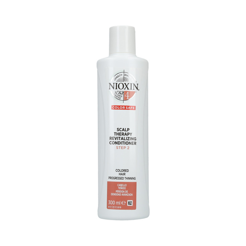 NIOXIN CARE SYSTEM 4 Conditionneur revitalisant cheveux colorés très fins 300ml