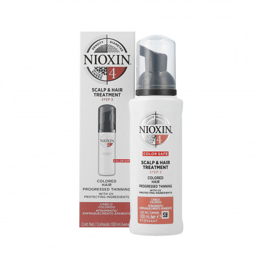 NIOXIN 3D CARE SYSTEM 4 Scalp Treatment Tratamento para espessamento capilar 100ml