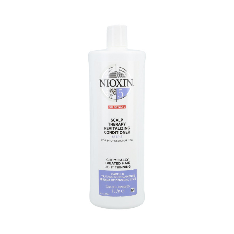 NIOXIN CARE SYSTEM 5 Conditionneur revitalisant cheveux fins traités 1000ml