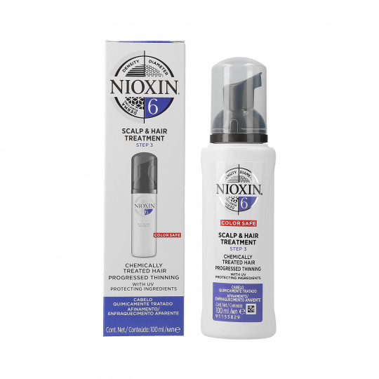 NIOXIN CARE SYSTEM 6 Soin cheveux traités très fins 100ml