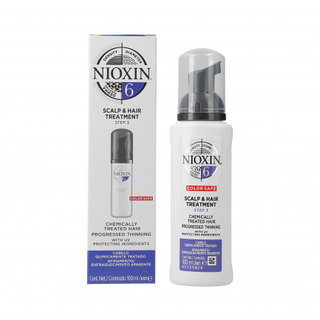 NIOXIN 3D CARE SYSTEM 6 Scalp Treatment Trattamento anticaduta 100ml 