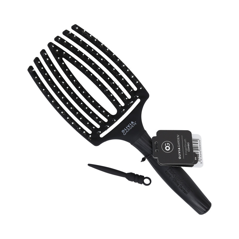 OLIVIA GARDEN COMBO FINGER BRUSH GRANDE Pincel em forma de mão - grande