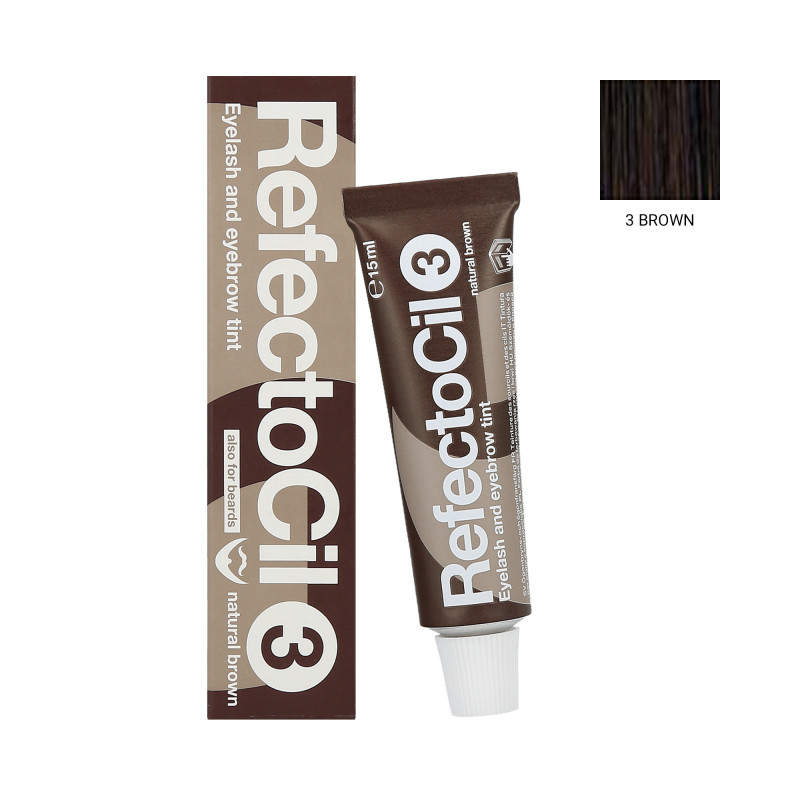 REFECTOCIL Henna para sobrancelhas e cílios 3 Marrom 15ml