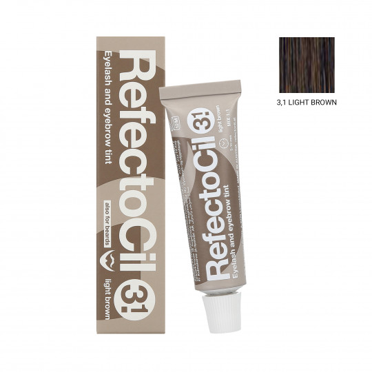 RefectoCilgel for eyebrows and eyelashes 3.1 Light Brown 15ml
