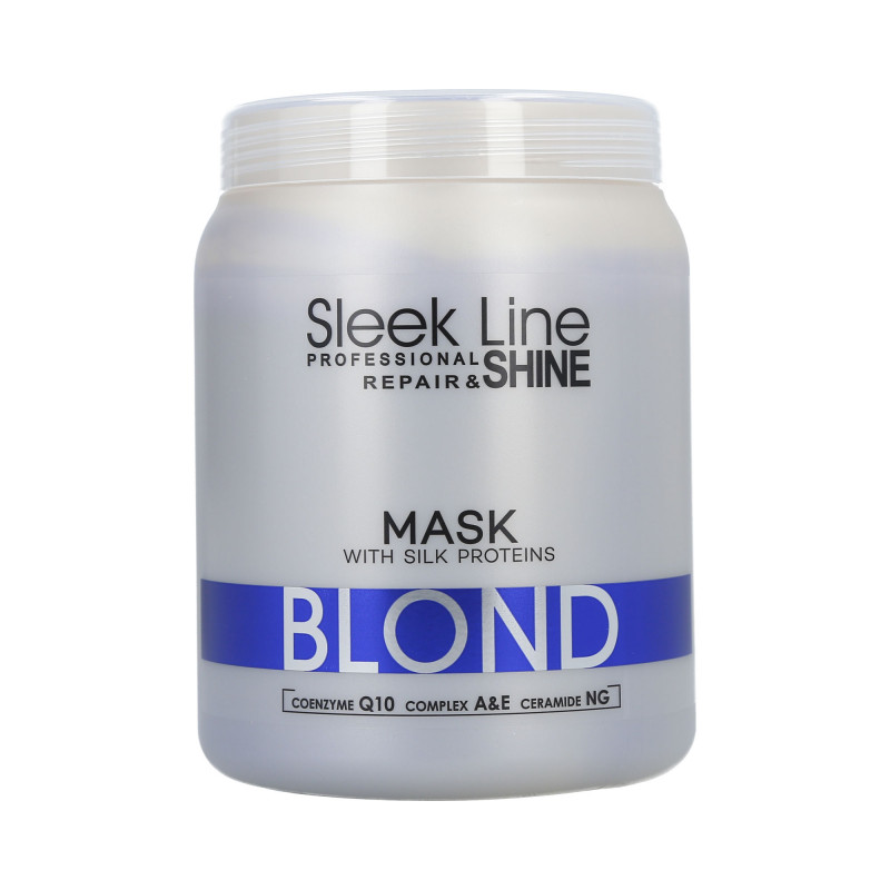 STAPIZ SLEEK LINE BLOND Máscara de seda para cabelos loiros e grisalhos 1000ml