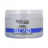 STAPIZ SLEEK LINE BLOND Maska z jedwabiem do włosów blond i siwych 250ml