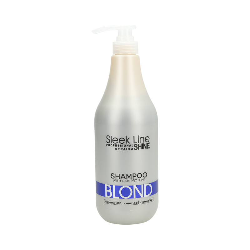 Stapiz Sleek Line Blond Shampoo per capelli biondi e grigi 1000ml 