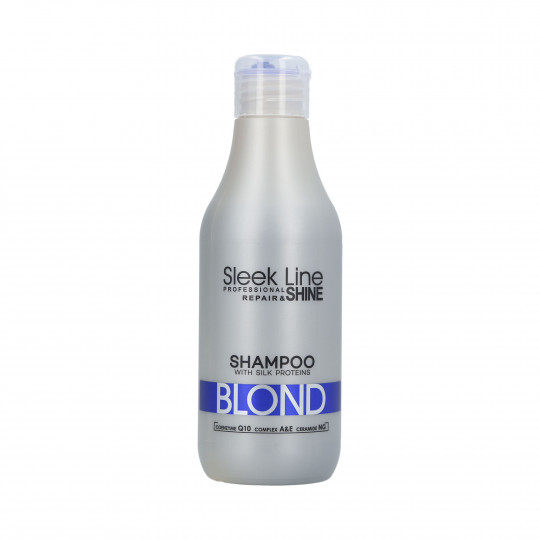 STAPIZ Sleek Line Blond Shampoo with silk 300 ml 