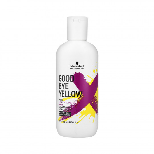 SCHWARZKOPF PROFESSIONAL GOODBYE YELLOW Szampon neutralizujący kolor 300ml