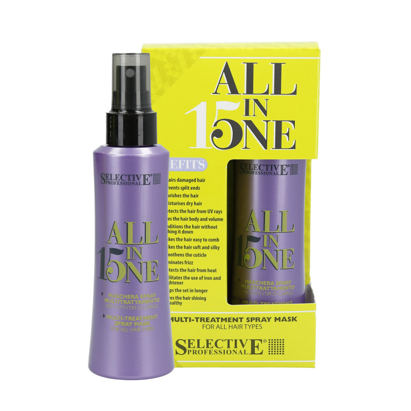 Selectve Professional All in One Mascarilla en spray sin enjuague 15 en 1 150 ml