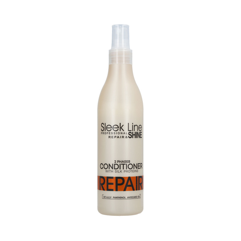 STAPIZ SLEEK LINE REPAIR 2-Phases Dwufazowa odżywka w sprayu z jedwabiem 300ml