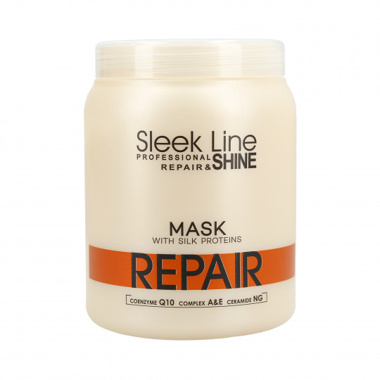 STAPIZ SLEEK LINE REPAIR Maska z jedwabiem do włosów suchych 1000ml