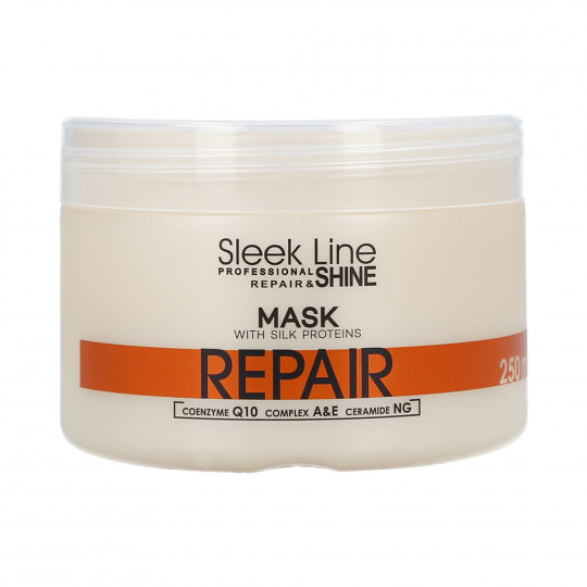 STAPIZ SLEEK LINE REPAIR Maska z jedwabiem do włosów suchych 250ml