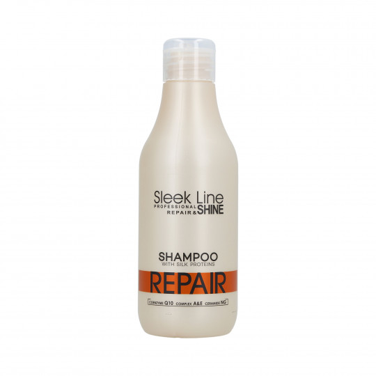 STAPIZ SLEEK LINE REPAIR Szampon z jedwabiem do włosów zniszczonych 300ml