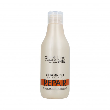 STAPIZ Sleek Line Shampoo mit Seide Repair 300 ml