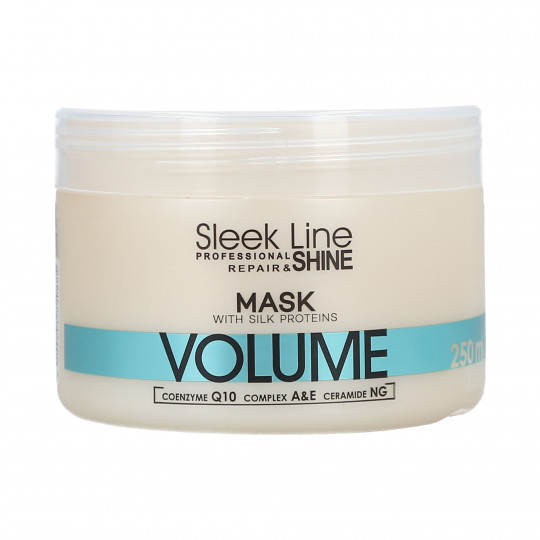 STAPIZ SLEEK LINE VOLUME Hodvábna maska pre riedke vlasy 250ml