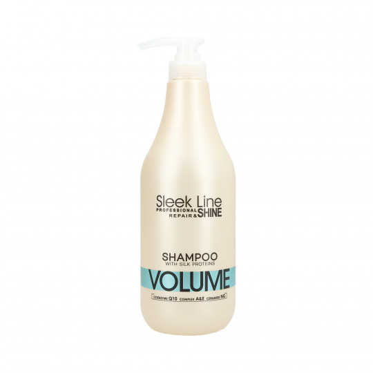 STAPIZ Sleek Line Volume Shampoo with silk 1000ml 