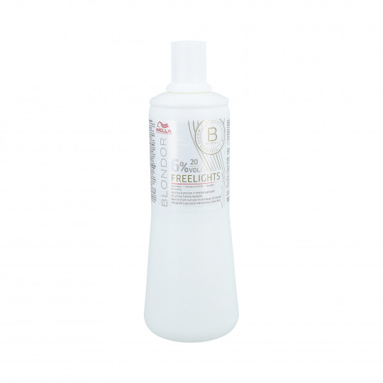 WELLA PROFESSIONALS BLONDOR Freelights Emulsão oxidante 6% 1000ml