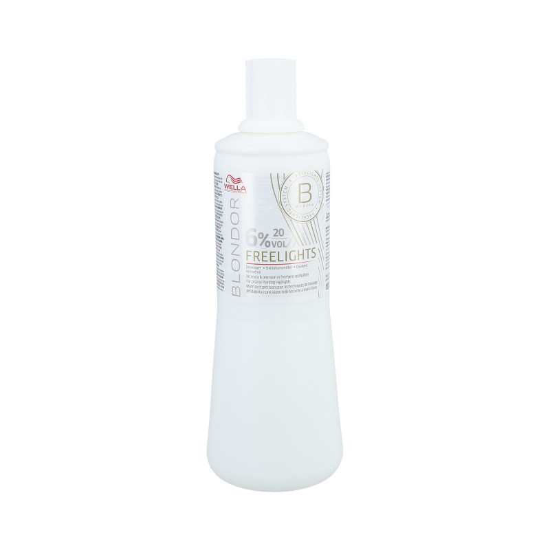 WELLA PROFESSIONALS BLONDOR Freelights Emulsja utleniająca 6% 1000ml