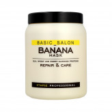 Stapiz Banana Mascarilla de plátano para el cabello dañado y opaco 1000 ml 