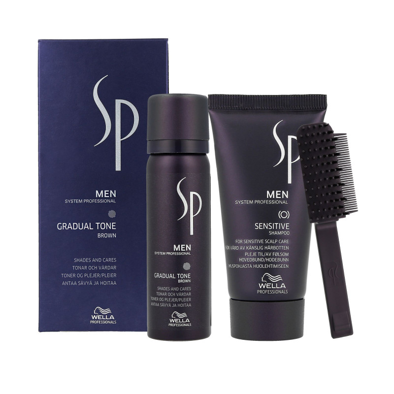 WELLA SP MEN Pigmento Marrom Tom Gradual Marrom 60ml