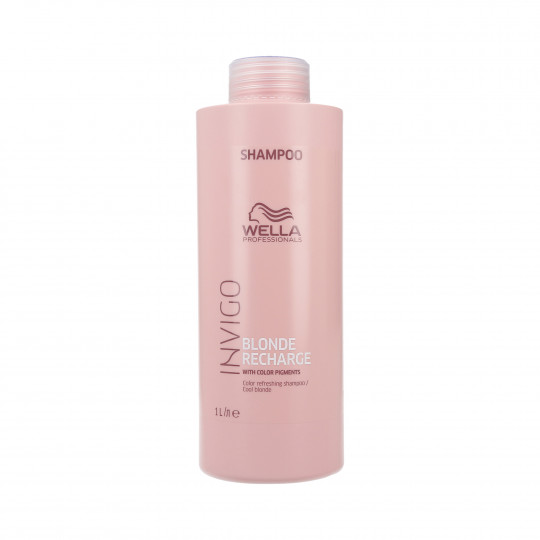 WELLA PROFESSIONALS INVIGO BLONDE RECHARGE sampon szőke hajra 1000 ml