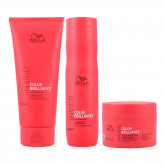 WELLA PROFESSIONALS INVIGO COLOR BRILLIANCE Set Cabello fino Champú 250ml + acondicionador 200ml + mascarilla 150ml