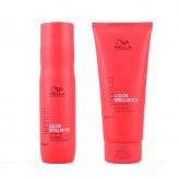 WELLA PROFESSIONALS INVIGO COLOR BRILLIANCE Conjunto para cabelos finos shampoo 250ml + condicionador 200ml