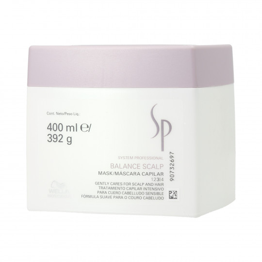 WELLA SP BALANCE SCALP Máscara para couro cabeludo sensível 400ml