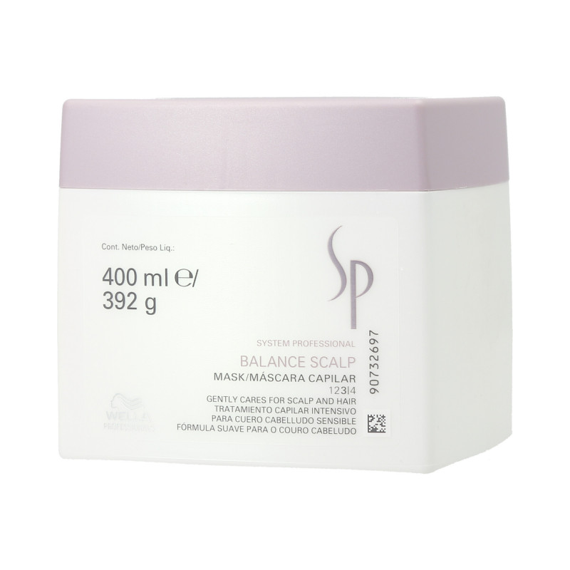 WELLA SP BALANCE SCALP Máscara para couro cabeludo sensível 400ml